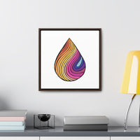 DRIP | Framed Canvas